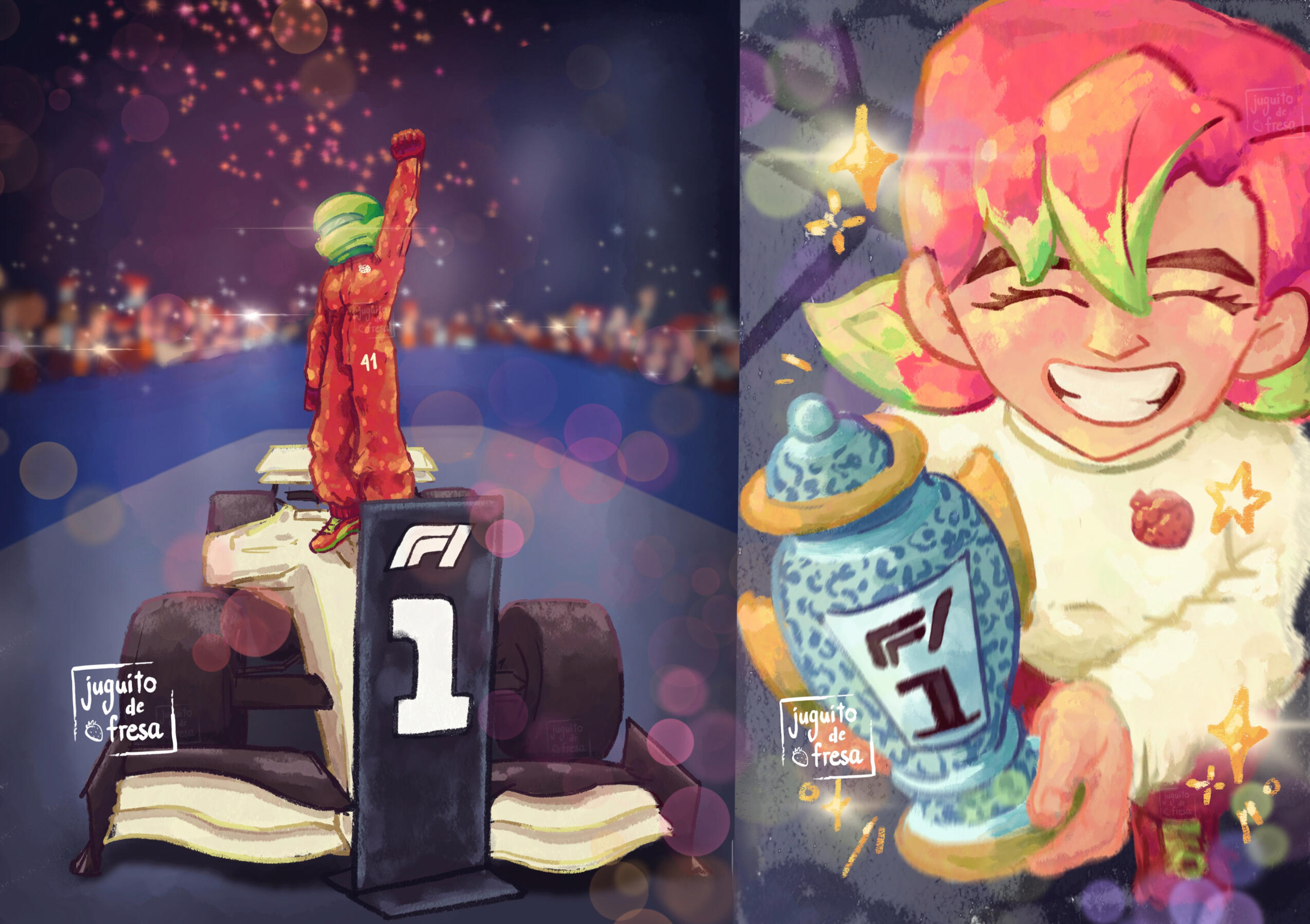 Charlie, you are a world champion.